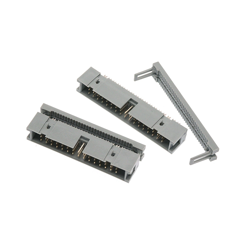 압착식 간이형 암놈 소켓 (회색) FC 커넥터 2.54mm 피치 - 무이어 DC3-10P-14P-16P-40P-50P-64P [ZCG006-012]
