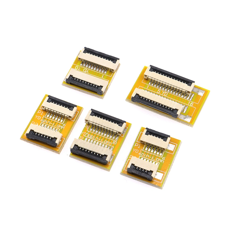 FFC-FPC 연장 케이블 변환 보드 1.0mm 피치 4P-5P-6P-10P-16P-20P-22P-28P-30P [ZCJ005-023]