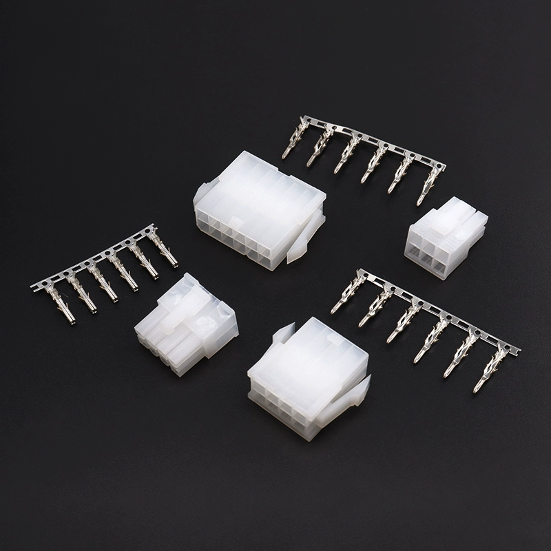 5557 5559 커넥터 4.2mm 피치 공중 대접 수 암 커넥터 하우징+수 암 단자 2 6 8 10핀 [ZCE063-081]