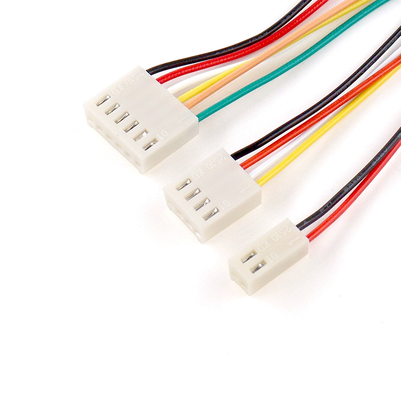 KF2510 단자선 연결선 1핀단자형 2P-3P-4P-5P-6P 전선 26awg 수 잭 30cm [ZBA032-015]