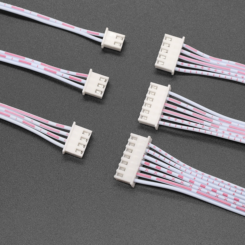 10CM XH 적백 평행 이블 양단 XH2.54mm 헤더 10CM 길이 2P-3P-4-5P-6P-9–12P 연결선 [ZBA032-007]