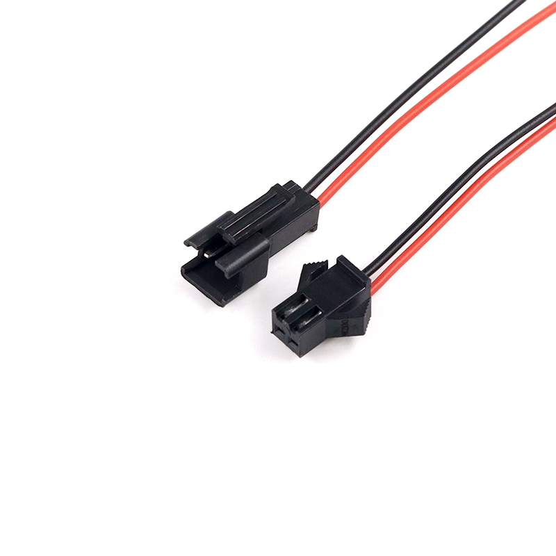 30CM SM 암수 대향 커넥터 케이블 - 2.54mm 피치 공중 대접합형 (배터리 충전 포트-LED 조명용 26AWG) [ZBE006-004]
