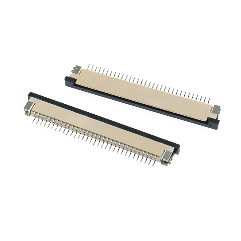 FFC-FPC 피치 1.0mm 커넥터 연선 소켓 뽑아내는 하단 접점 5-8-10-20-32-34-36-40P [ZCJ005-021]