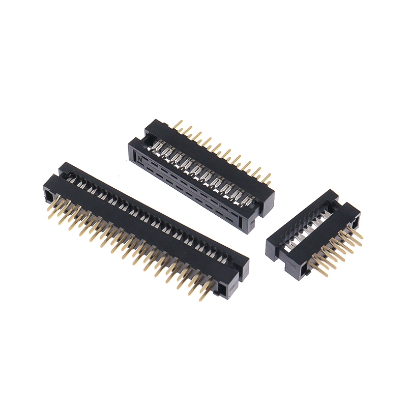 FD 압착형 PCB 헤더 2.0mm 피치 회색 평판 케이블 커넥터 10P-14P-20P-26P-30P-34P-40P [ZCG006-019]