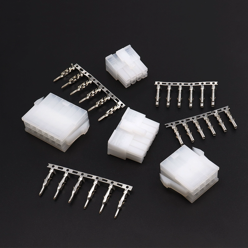 5557 5559 커넥터 4.2mm 피치 공중 대접 수 암 커넥터 하우징+수 암 단자 2 6 8 10핀 [ZCE063-081]
