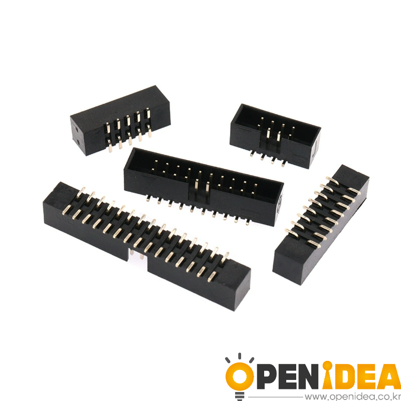 SMD 타입 간이형 암놈 소켓 2.0mm 커넥터 (JTAG 소켓 6P-8P-10P-16P-20P-30P-40P) [ZCG006-013]