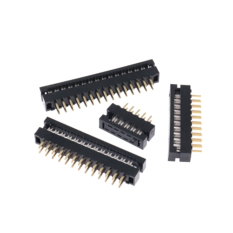 FD 압착형 PCB 헤더 2.0mm 피치 회색 평판 케이블 커넥터 10P-14P-20P-26P-30P-34P-40P [ZCG006-019]