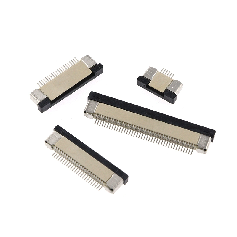 FFC-FPC 커넥터 케이블 소켓 0.5mm 하부 드로어형 탈착식 4P-8P-10P-20P-30P-40P-54P-60P [ZCJ005-028]