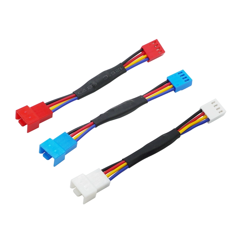 무료배송 컴퓨터 4pin 감속선 팬 회전속도 제어 그래픽카드 cpu 감속 감속 온도제어선 3핀-4핀 [ZBN001-010]