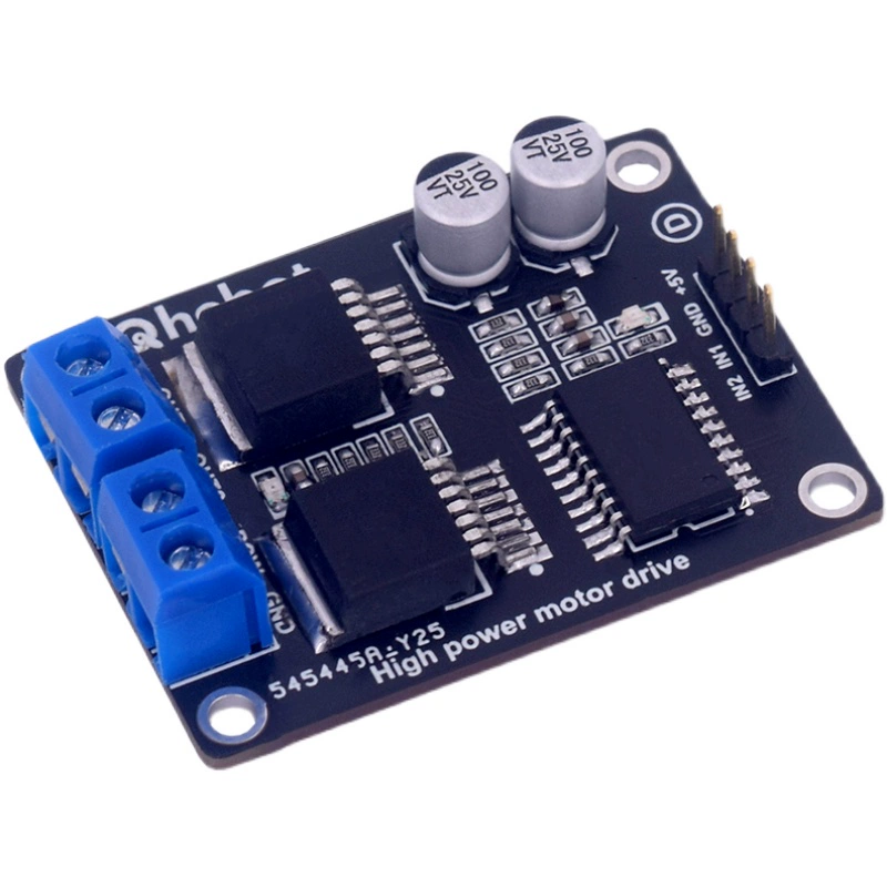 BTN7971B 드라이버 모듈 DC 모터 구동 대용량 스마트 카 드라이브 AB 차량 모델 제어 [Qhebot-054]