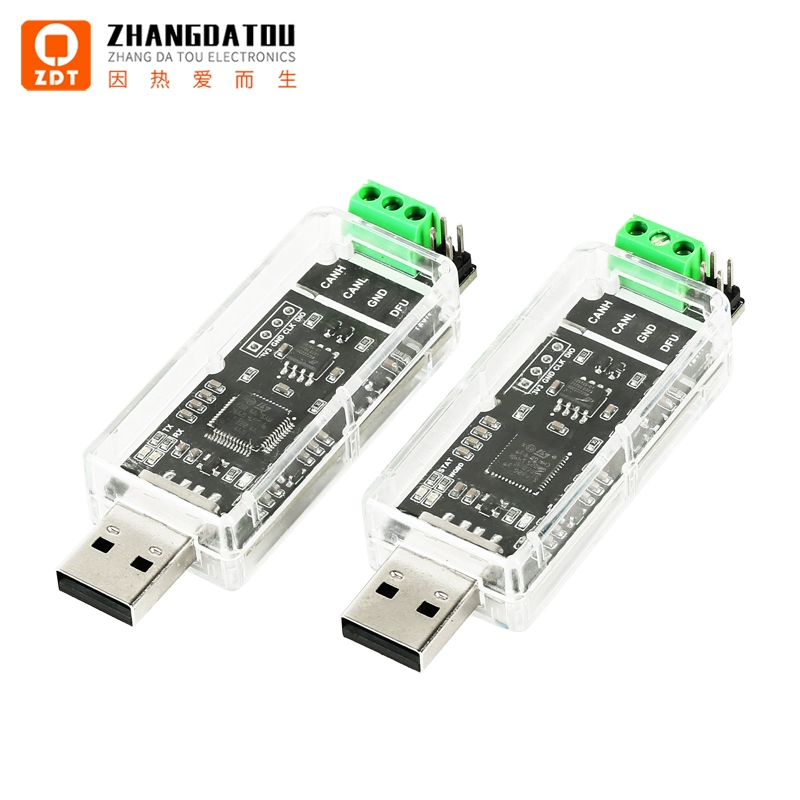 CANable 2.0 USB-CAN 변환 모듈 CAN 버스 분석기 오픈소스 절연형 [ZDT-016]