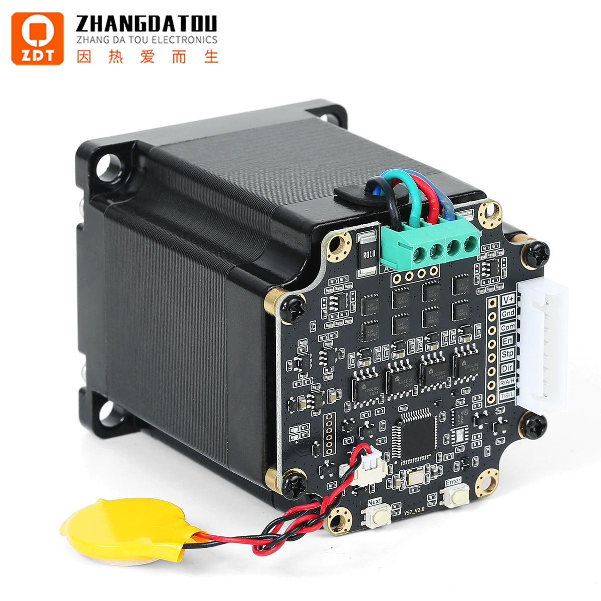 57 폐쇄형 스테퍼 모터 세트 3D 프린터 저소음 드라이버 A4988 대체용 TMC2209 고토크 [ZDT-06]