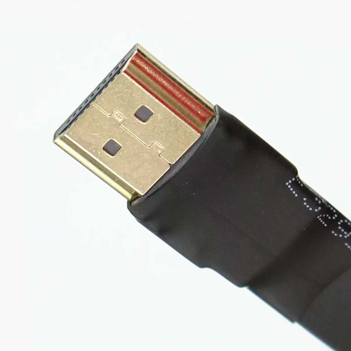 HDMI 2.0 암수 내장형 연장 케이블 2K-144Hz 및 4K-60Hz 지원 L자형 플랫 케이블 10cm [ZBN001-056]