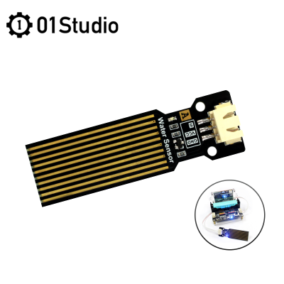 수위 센서 모듈 pyBase용 pyBoard MicroPython 프로그래밍 개발 보드 [01STUDIO-01-E10]