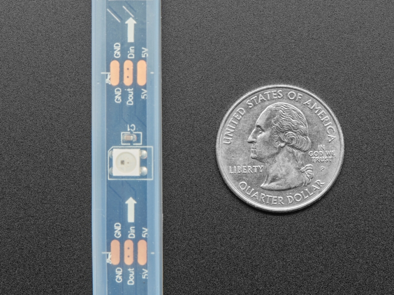 Adafruit NeoPixel LED Strip with 3-pin JST Connector - 1 meter - 30 LEDs / meter