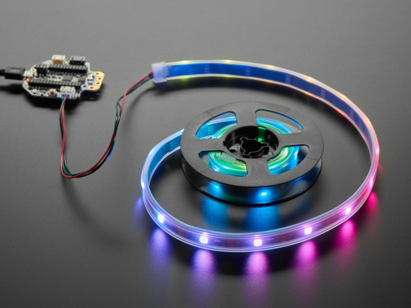 Adafruit NeoPixel LED Strip with 3-pin JST Connector - 1 meter - 30 LEDs / meter