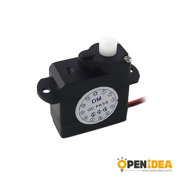 DOMAN RC 아날로그 서보모터 DM-S0020L JR단자 360도 [OPEN-MA017-007-03]