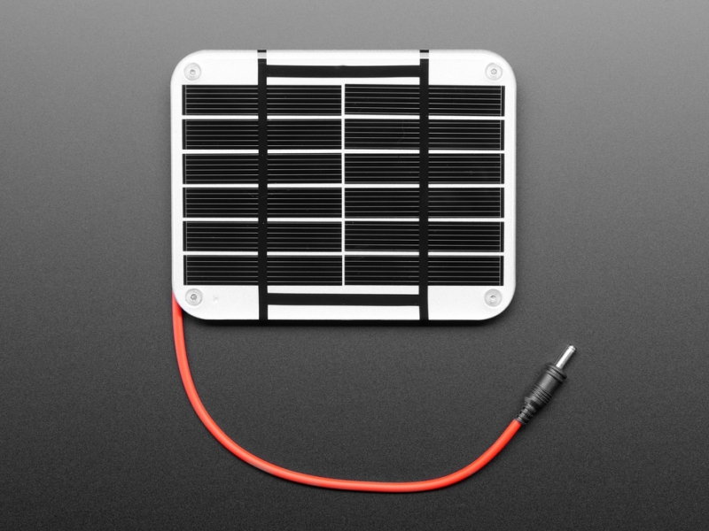 Small 6V 1W Solar Panel - Silver