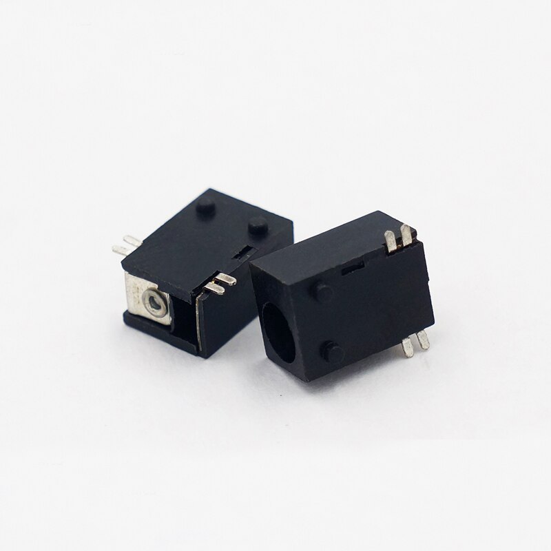 DC-047 DC 전원 소켓 커넥터 전원 공급 장치 암 전원 연결 잭 4pin DC047（100PCS）[OPEN-ZCM59-18]