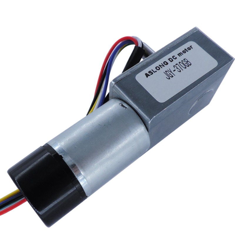 Dc 모터 6V 12V 터보 웜 인코더 감속 기어드 모터 고 토크 저소음 긴 수명 가변 속도 Bldc 모터 [OPEN-ZMA23-06]