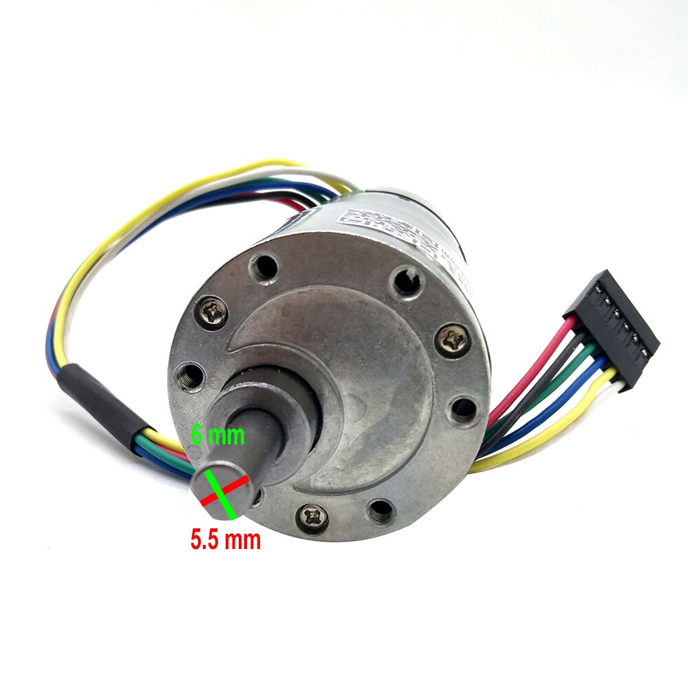 JGB37-3530GB 미니 DC 기어 모터 인코딩 보드 24V 높은 토크 12-1600rpm [OPEN-ZMA22-43]