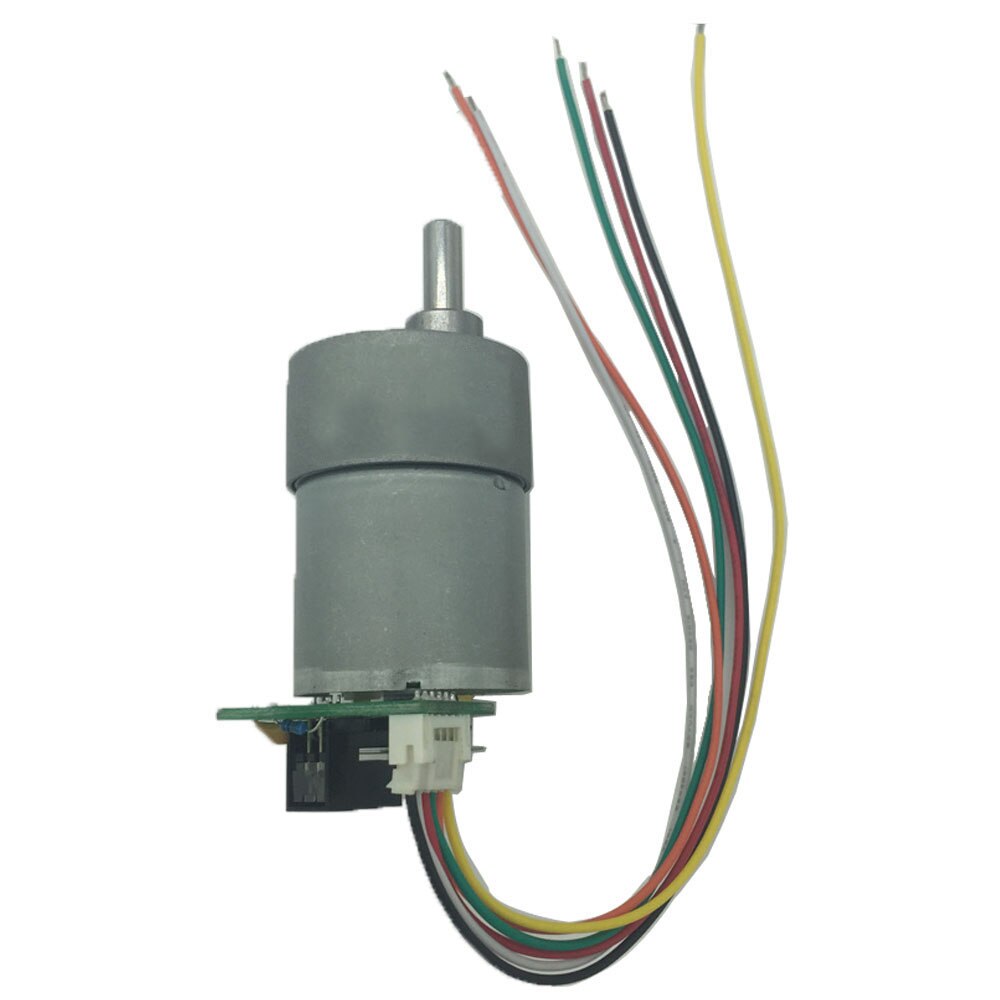 DC 미니 모터 JGB37-3530A DC 기어 모터 12-1600rpm 광학 인코더 24V DC 모터 Reductor 12V 광전 식 엔코더 [OPEN-ZMA22-39]