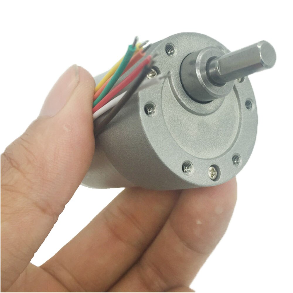 DC 미니 모터 JGB37-3530A DC 기어 모터 12-1600rpm 광학 인코더 24V DC 모터 Reductor 12V 광전 식 엔코더 [OPEN-ZMA22-39]