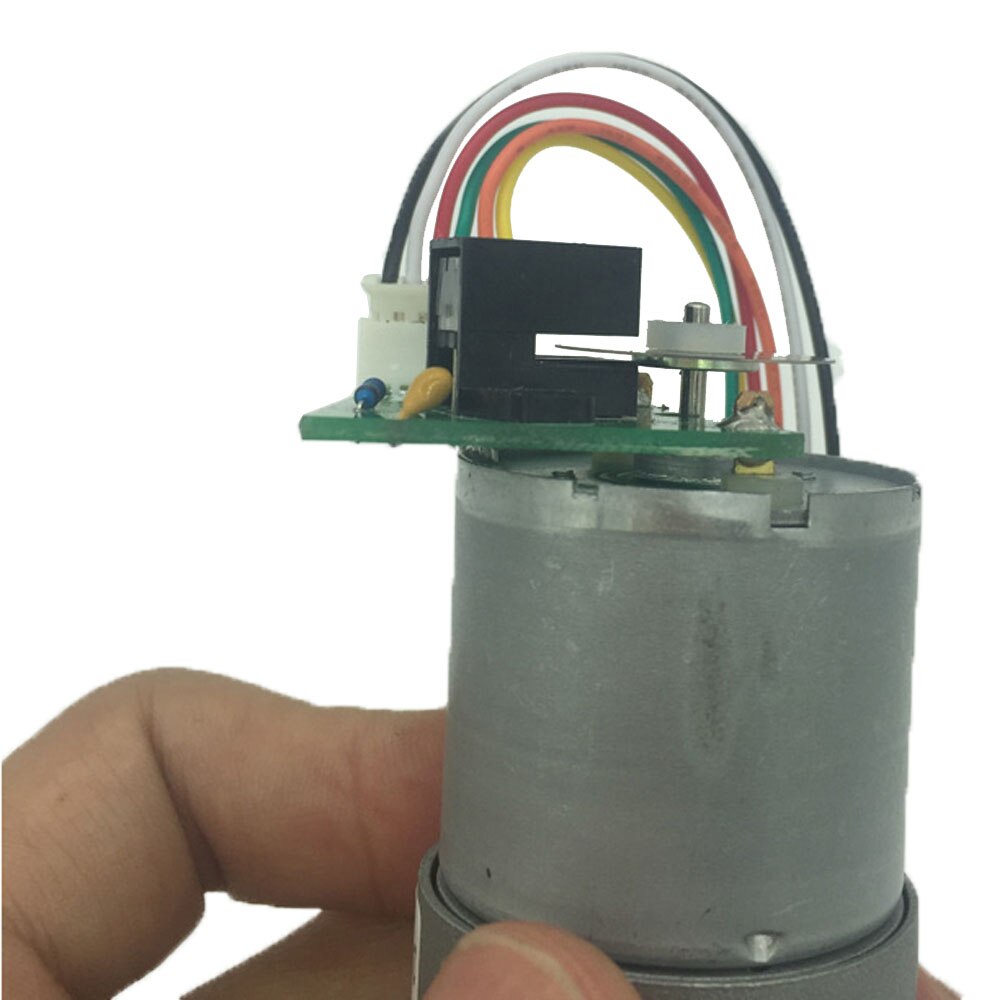 DC 미니 모터 JGB37-3530A DC 기어 모터 12-1600rpm 광학 인코더 24V DC 모터 Reductor 12V 광전 식 엔코더 [OPEN-ZMA22-39]