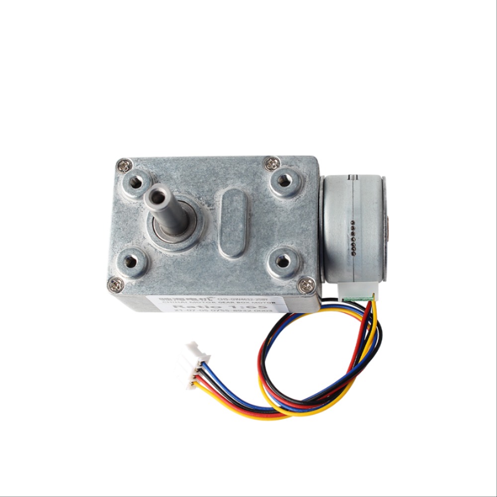 CHS-GW4632-25BY 32-1019RPM DC12V 자동 잠금 스테퍼 모터 고토크 저소음 웜 기어 브러시리스 모터 [OPRN-ZMA25-204]