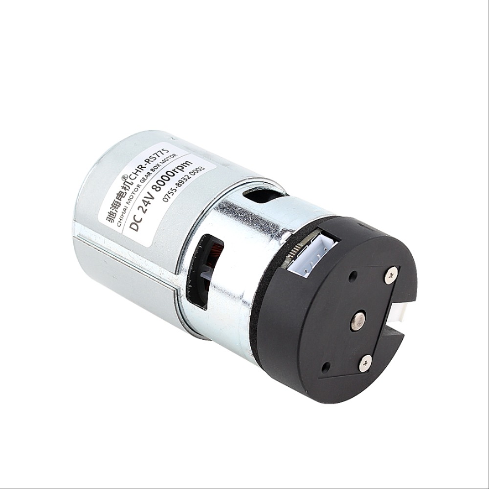 CHR-775S 자기 홀더 인코더 DC 모터 24V 8000RPM 12V 4000RPM 로봇 구동 모터 [OPRN-ZMA25-206]