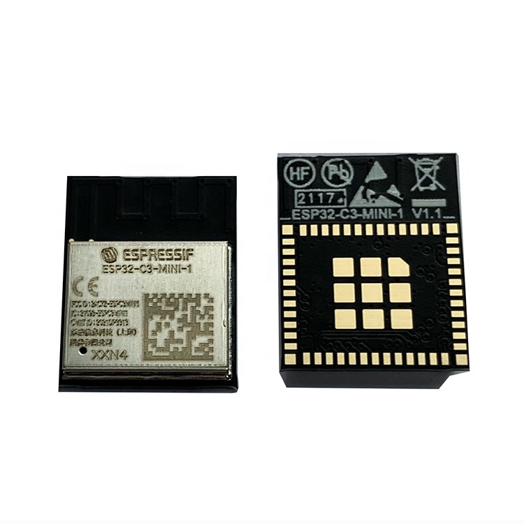 원래 ESP32-C3-MINI-1 IOT esp32 단일 코어 WIFI 및 BLE5.0 비트 RISC-V mcu wifi 모듈 [ZTF109-13]
