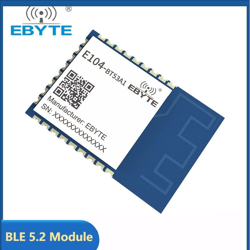 산업용 등급 무선 송수신기 수신기 E104-BT53A1 SMD PCB 안테나 블루투스 Ble5.2 모듈 EFR32BG22 2.4GHz GFSK [EBYTE-96]