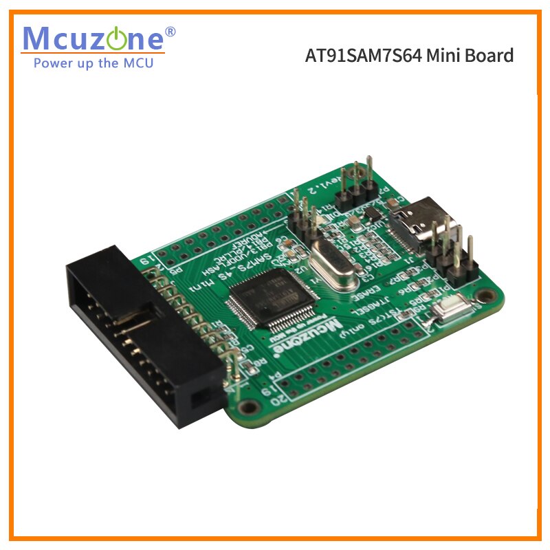 AT91SAM7S64 미니 보드 ARM7 SAM7S JTAG USB ATMEL 마이크로 칩 [Mcuzone-19]
