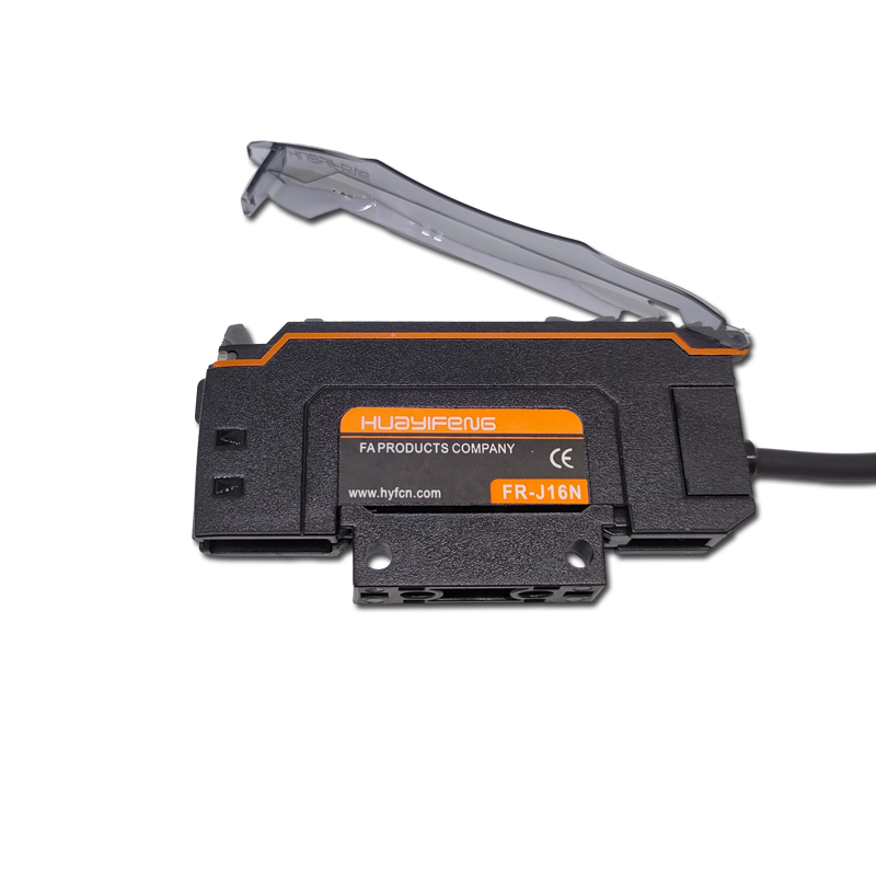 FR-J16P-C1 다기능 듀얼 디지털 광섬유 증폭기 센서 DC12-24V PNP [HUAYIFENG-65]
