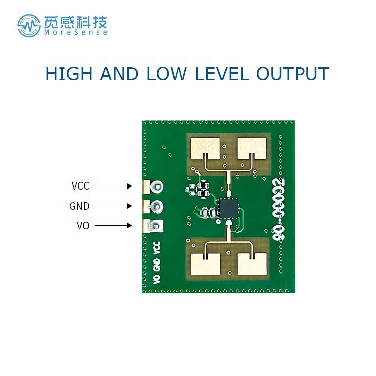 MS24-2320D55M4 24GHz 레이더 모듈 개체 움직임 감지 CW 모드 더 정확한 감지 거리 모션 센서 [MoreSense-11]