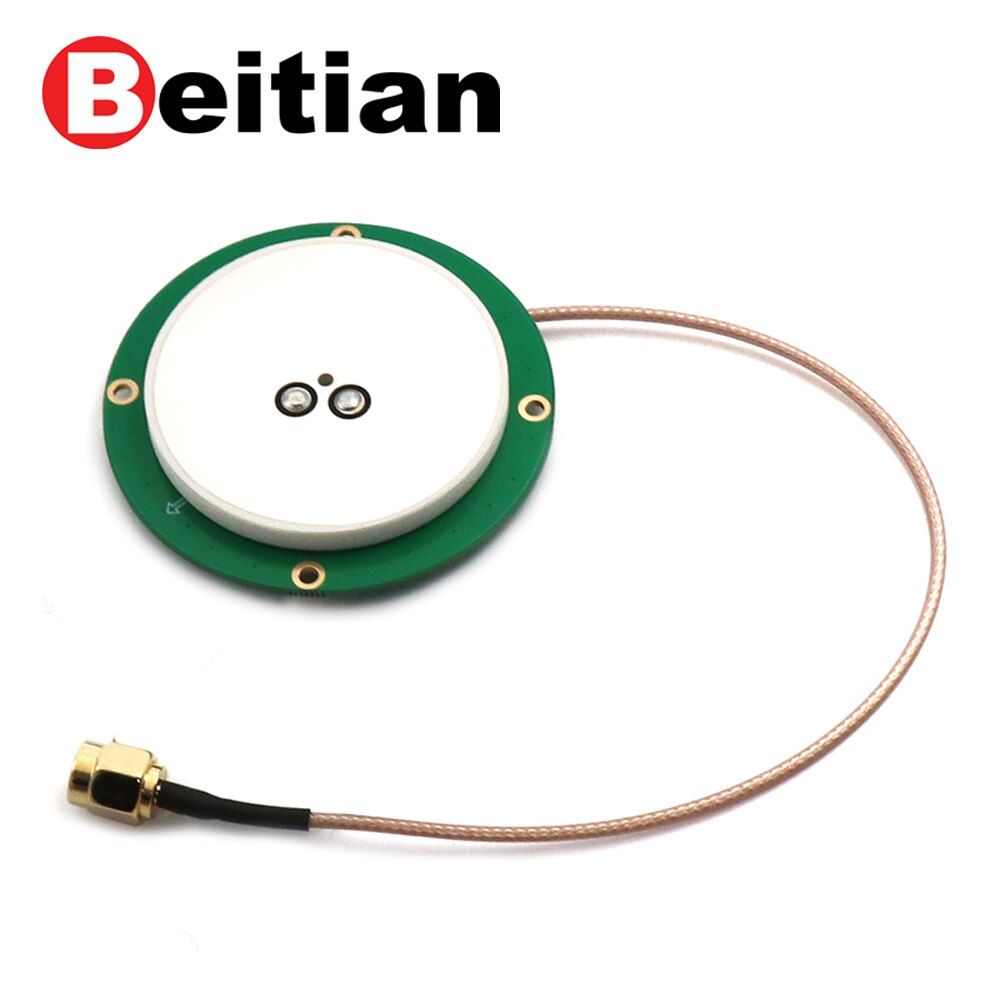 내부 세라믹 패치 액티브 GPS 안테나 BDS B1 GPS L1 GLONASS L1 GALILEO E1 OEM GNSS 안테나 BT-4510F 28dB [Beitian-16]
