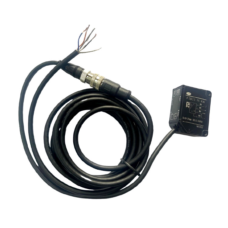 FSD23 12-24V DC IP67 LED 디지털 스크린 알루미늄 고정밀 레이저 변위 센서 [FUWEI-13]