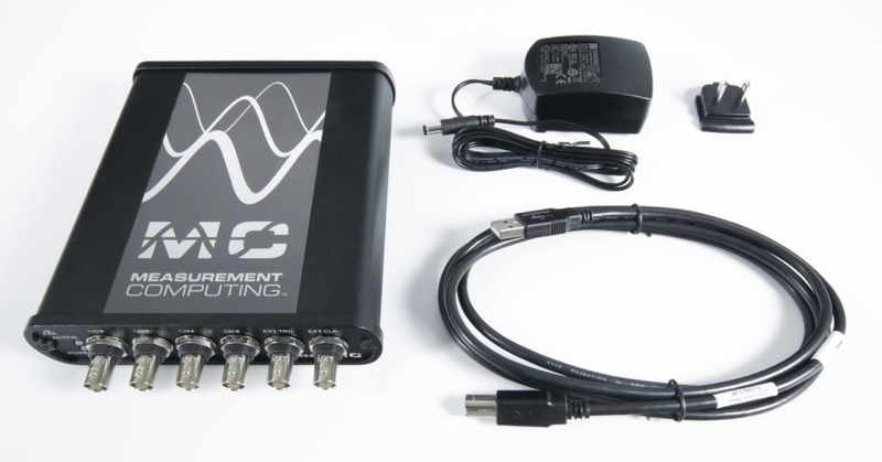 MCC USB-1604HS-2AO - 고속 동시 USB DAQ 장치 [DGLT-6069-410-036]