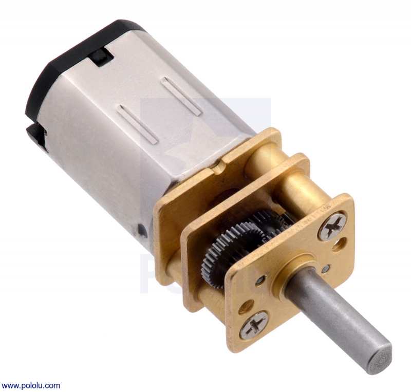 MP 6V 4400RPM 4.995:1 D형 샤프트 마이크로 메탈 기어 모터 [PLLU-2362]