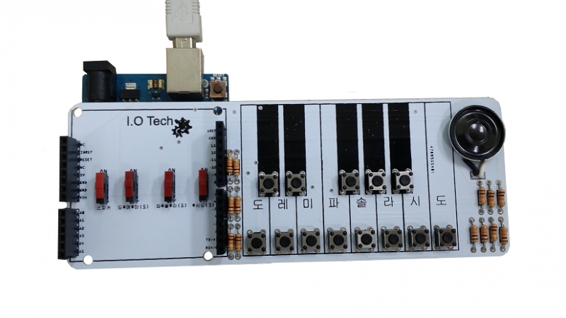 Arduino shield I.Piano Shield