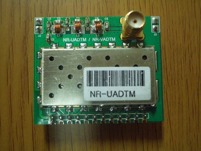 UHF (400~470MHz) 대역 무전기용(오디오-데이터) 송-수신 모듈 (Analog)