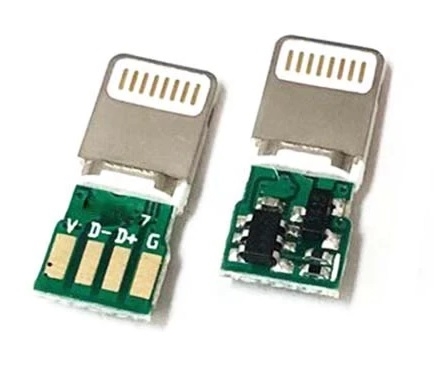아이폰(Iphone-iOS) 타입 USB 데이터 및 전원 커넥터