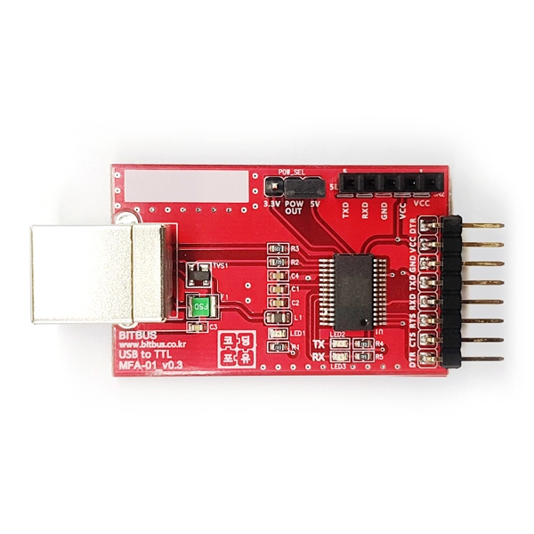 USB to UART TTL 모듈 MFA-01