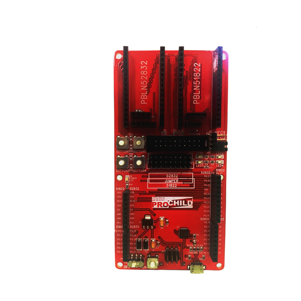 PBLN51822-EXT/PBLN52832-EXT 테스트 보드