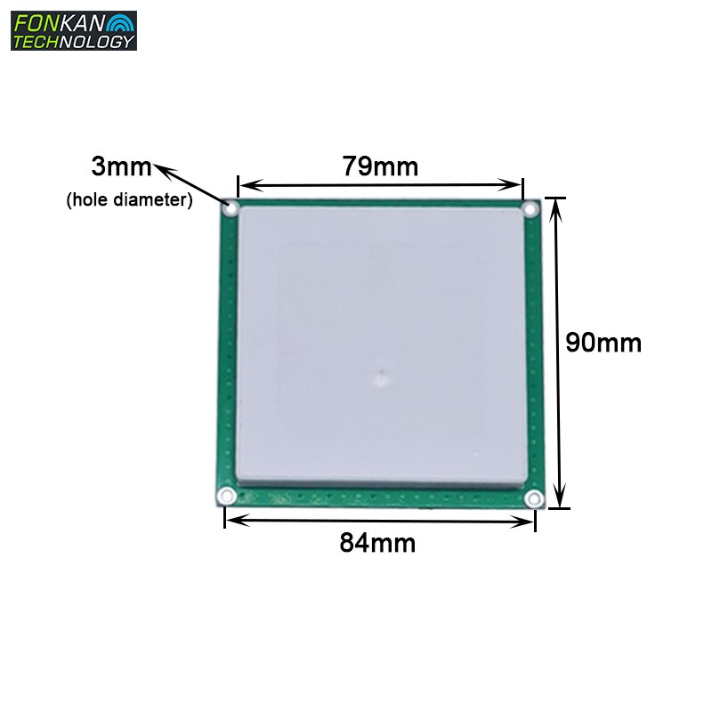 원형 편파 868mhz 세라믹 안테나 (5dBi 이득 포함) SMA MMCX IPEX 커넥터 액세스 제어에 사용 [FONKAN-15]