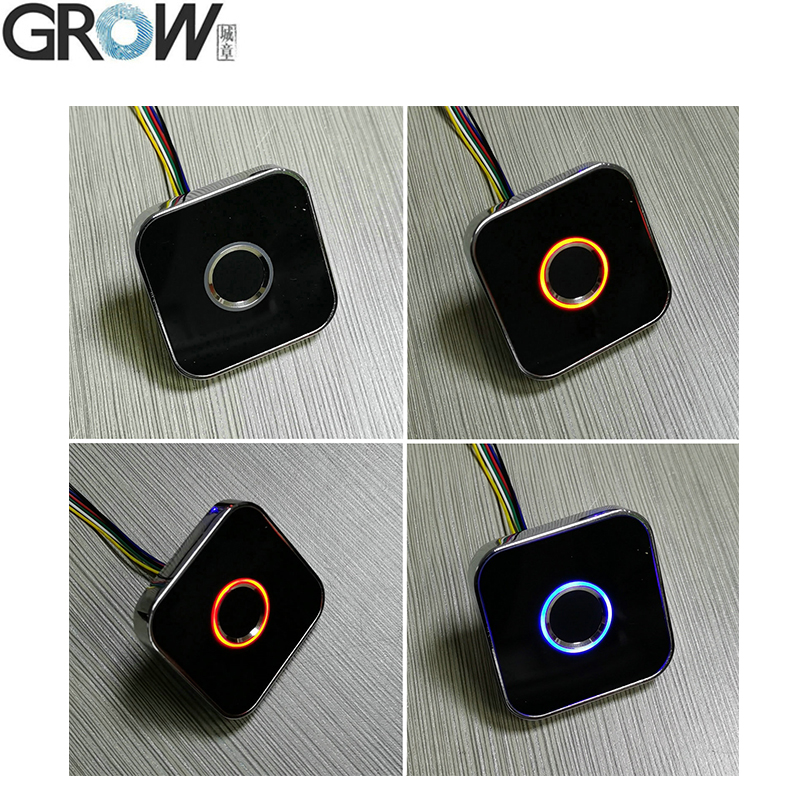 자라다 KS200+R502AW 원형 반지 표시등 전기 용량 지문 접근 제한 널 [GROW-46]