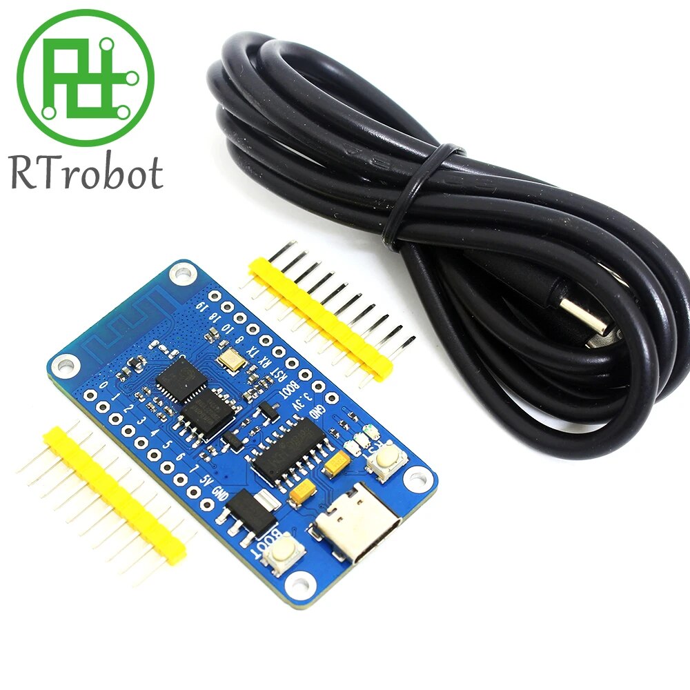 ESP32-C3 2.4GHz WiFi BLE5.0 개발 보드 ESP32 듀얼 모드 BLE 5.0 무선 통신 모듈 ESP32-C3 16M [RTrobot-46]