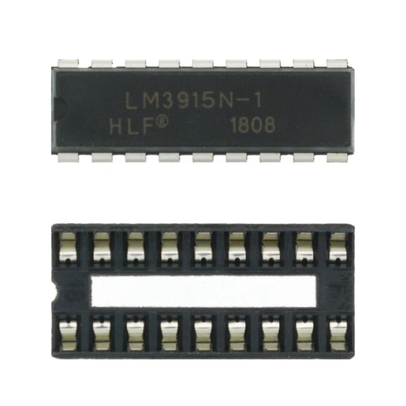 LM3915 DC 9V-12V 10 LED 사운드 오디오 스펙트럼 분석기 레벨 표시기 키트 DIY 전자 납땜 연습 세트 실험실 [DIY-14]