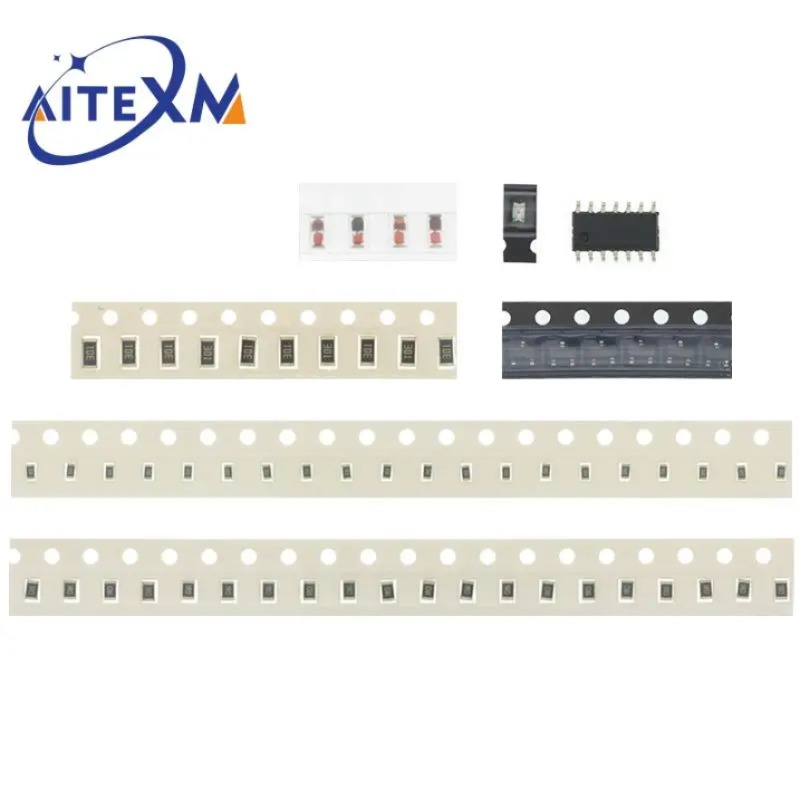 DIY 회로 기판 PCB SMT SMD 납땜 연습 보드 DIY 키트 패니 스킬 트레이닝 전자 슈트 77 개 구성 요소 [DIY-23]