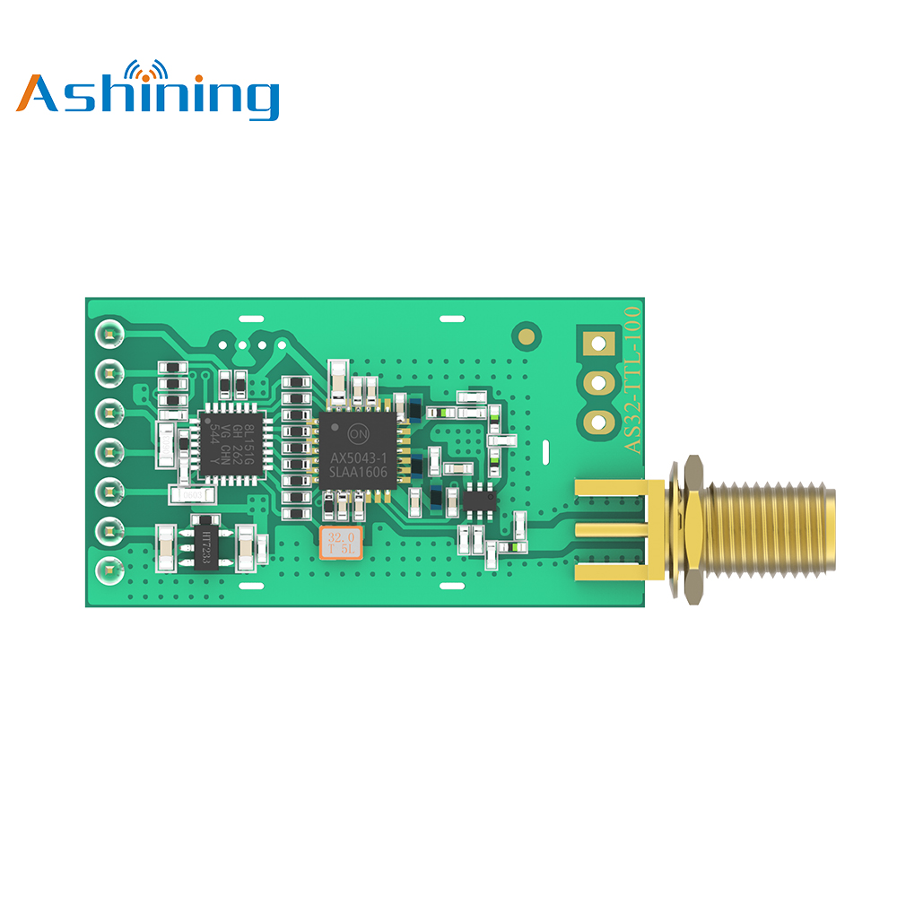 저전력 IOT 수량계 장거리 433mhz rf 송신기 및 수신기 모듈 AS32-TTL-100 [Ashining-52]
